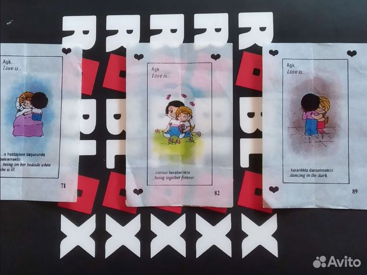 Вкладыши love is 2 series