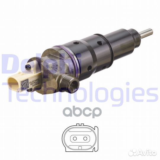 Форсунка F2E EUI Delphi bebj1F06101 SMART Renault