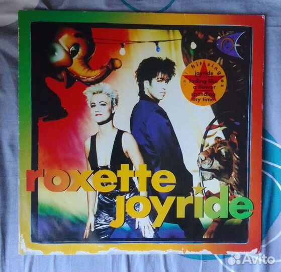 Roxette Joyride 1991 made in Sweden