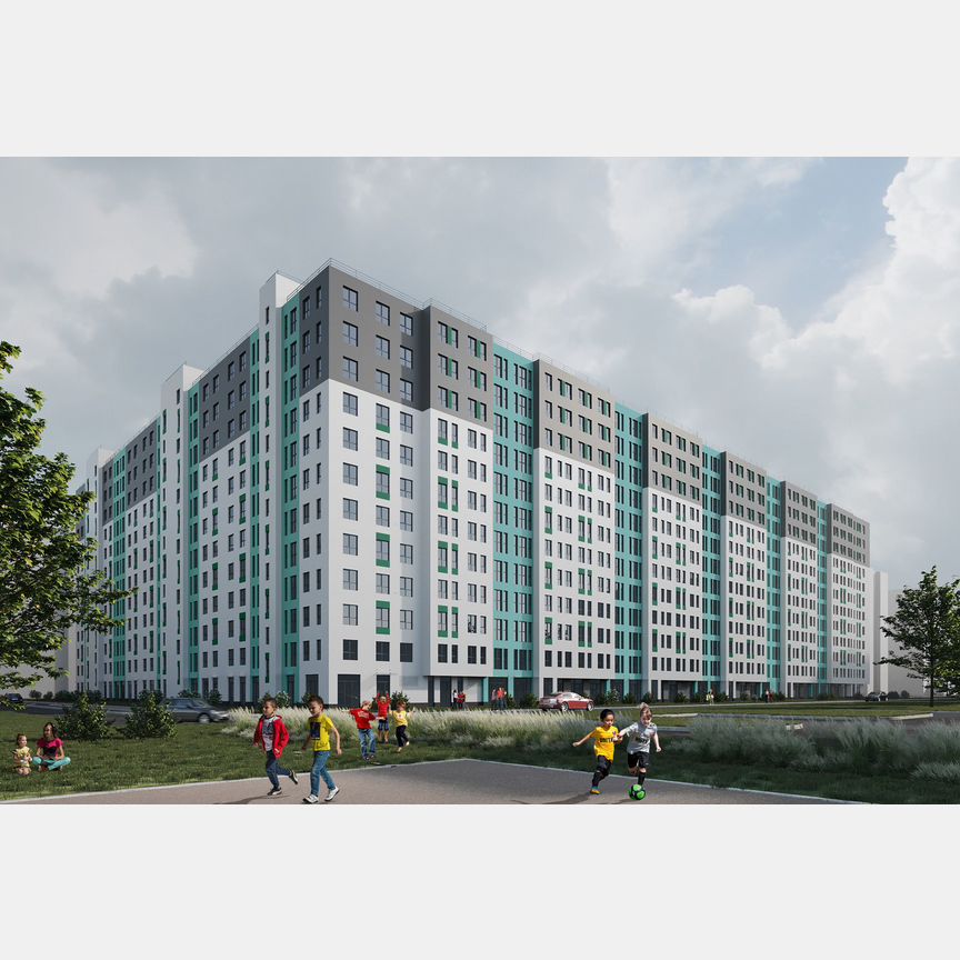 1-к. квартира, 30 м², 3/12 эт.