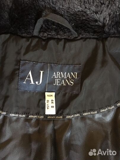 Куртка Armani Jeans демисезонная женская р 42 44