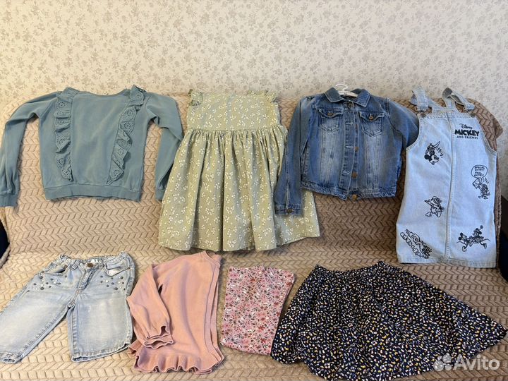 Одежда для девочки 134-140 размер пакетом