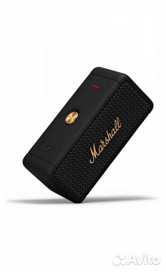 Колонка Marshall Emberton BT black and brass