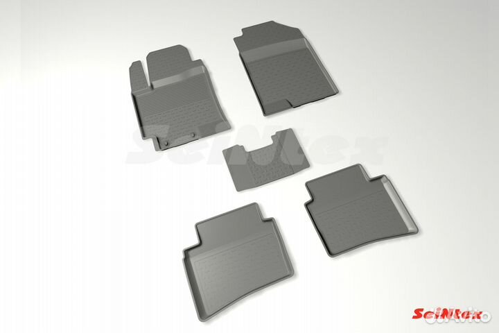 Ковры резиновые в салон для KIA Rio IV с 2017 г. в