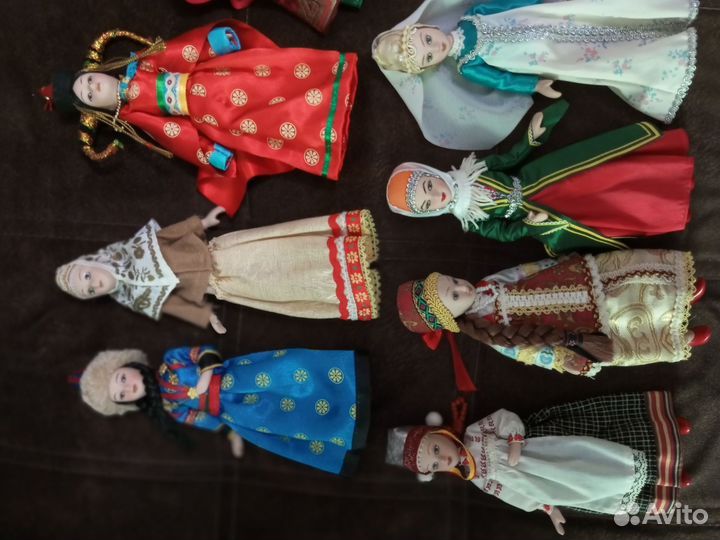 Куклы в народных костюмах деагостини