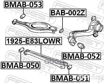 Сайлентблок BAB-002Z