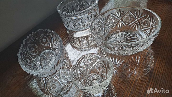 Вазы. Хрусталь СССР
