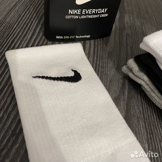 Носки Nike 3 пары(3 цвета)