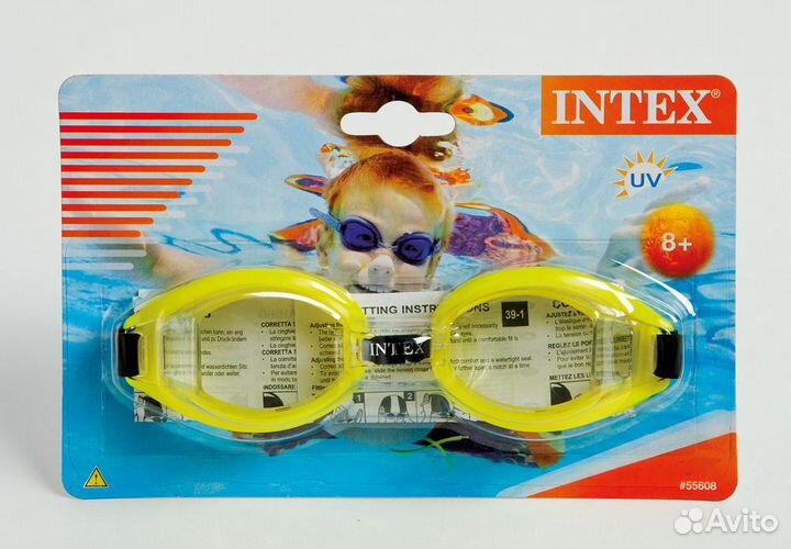 Очки для плавания от 8 лет Intex 55608