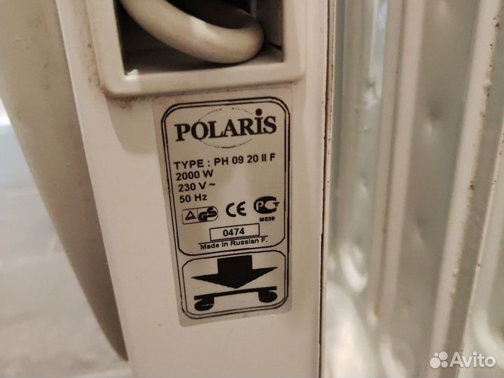 Масляный радиатор Polaris