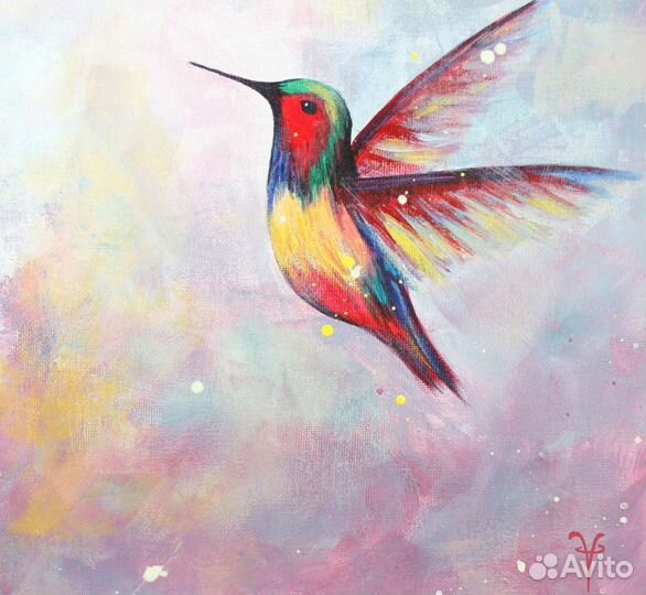 Картина акрилом современная интерьерная 