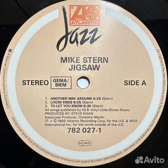 Mike Stern – Jigsaw (Европа 1989г.)
