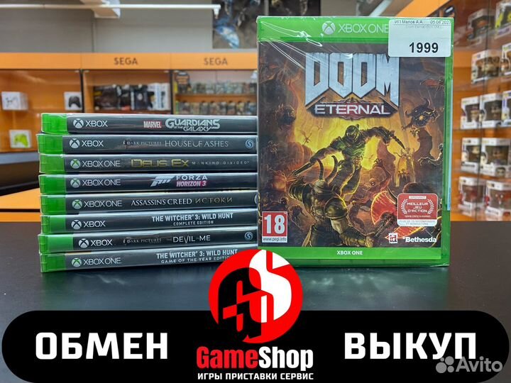 Xbox Doom Eternal (Новая)