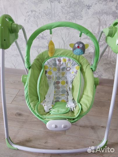 Электронные качели+ шезлонг