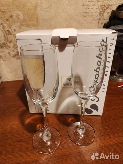 Фужеры стекло