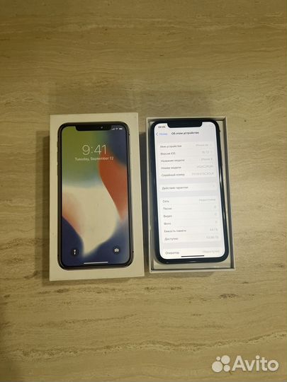 iPhone X, 64 ГБ