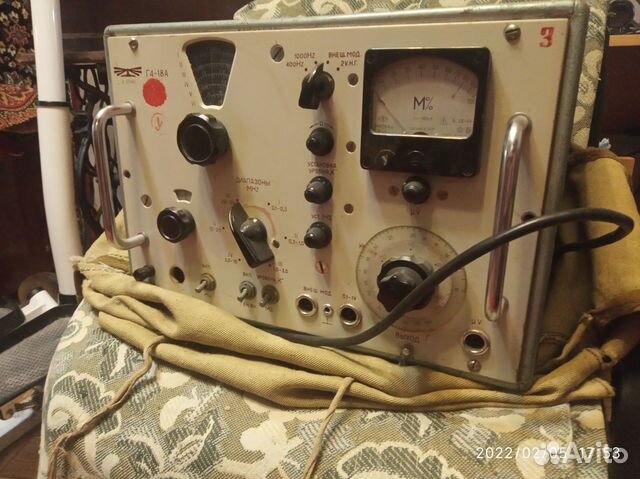 Генератор сигналов высокочастотный Г4-18А