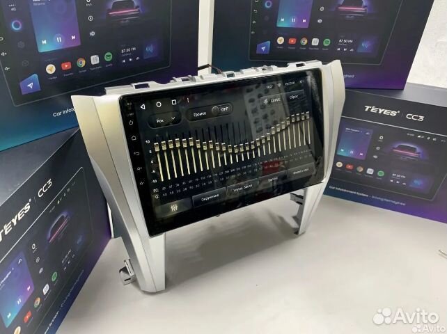 Магнитола Teyes сс3 2К 3/32 для Toyota Camry 55