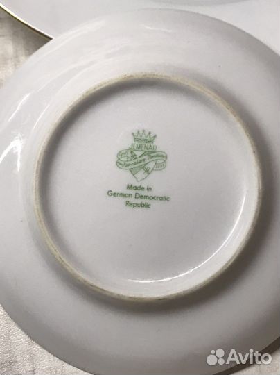 Винтажный чайный сервиз Ильменау 70-х годов