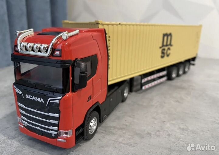 Модель автомобиля Scania s730 v8 фура