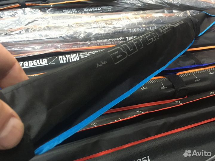 Спиннинги aiko butch, troutex, espada, izabella