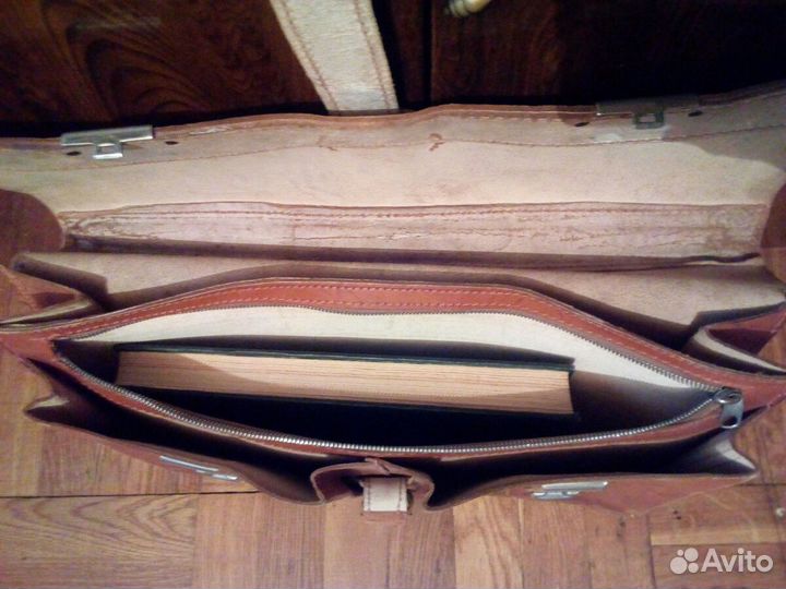 Портфель кожаный Винтаж