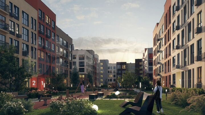 1-к. квартира, 35 м², 4/5 эт.