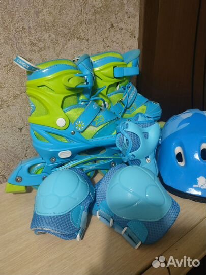 Детские ролики и защита