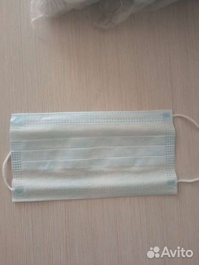 Маски одноразовые 3 упаковки(150 шт)