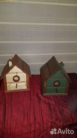 Скворечники для птиц, домик для белок