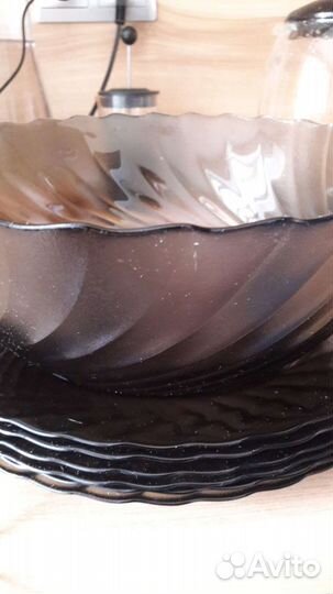 Посуда luminarc тарелки и салатница