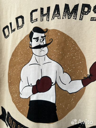 Футболка Old School Boxing Боксер хлопок KTShield