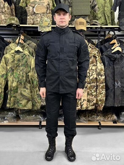 Военная форма тактическая летняя ACU,Черный 44-62р