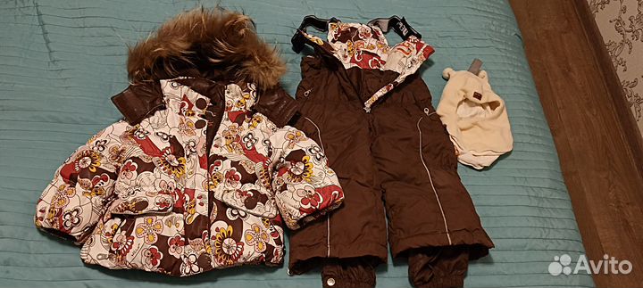 Зимний комплект для девочки