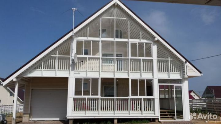 Окно двухстворачатое