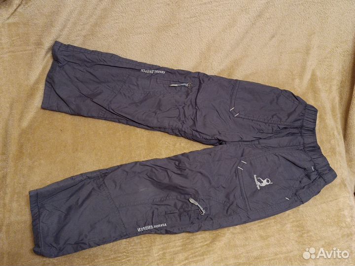 Зимние брюки для мальчика 122