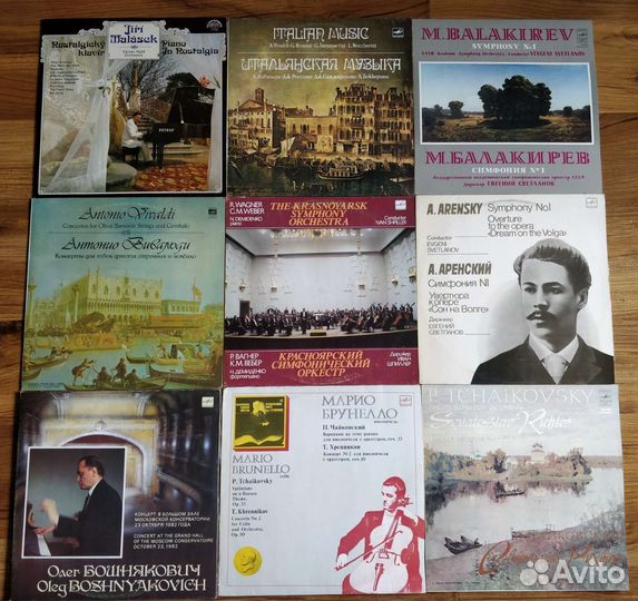 Виниловые пластинки джаз,классика #2