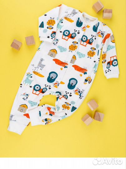 Слипы для новорожденного 80, новый