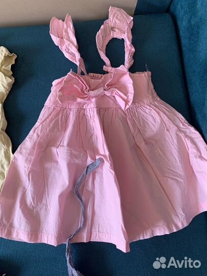Детские вещи на девочку пакетом