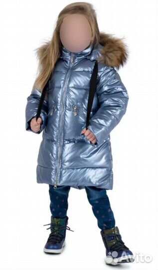 Пуховик зимний 98-104
