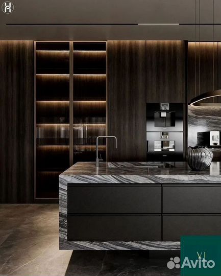 Функциональный кухонный гарнитур