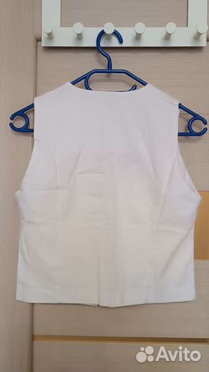 Жилет лён/хлопок