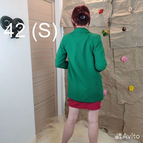 Пиджак однотонный exclusive 42 (S)