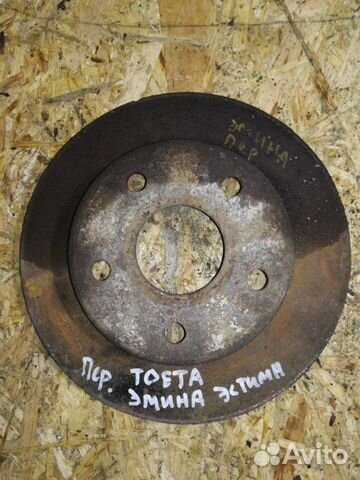 Диск тормозной передний Toyota Emina 1 2TZ 1996