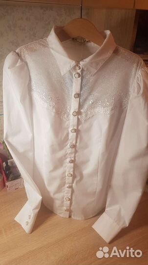 Блузка Маленькая леди новая 158