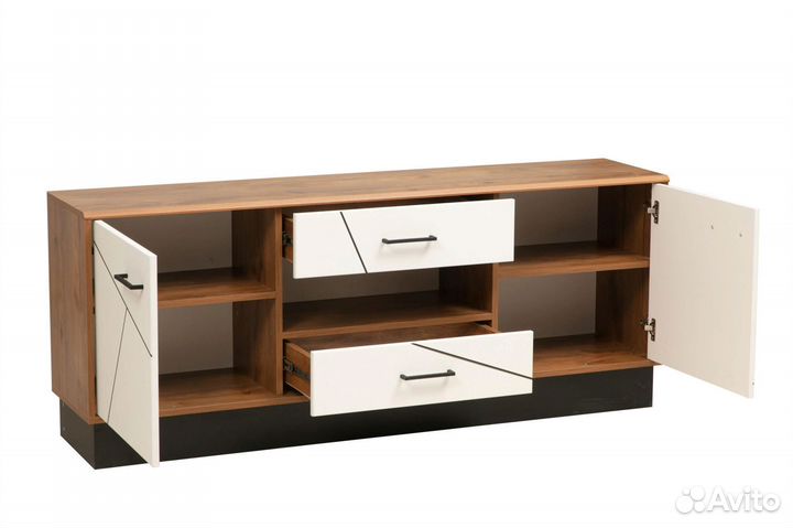 Тумба для тв 160 см белый