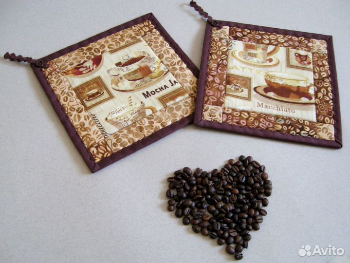 Прихватки лоскутные 