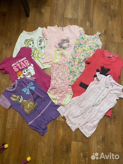 Детские вещи пакетом для девочек