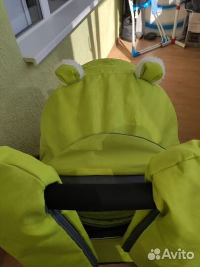 Детские санки коляска ника