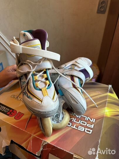 Ролики для девочки раздвижные